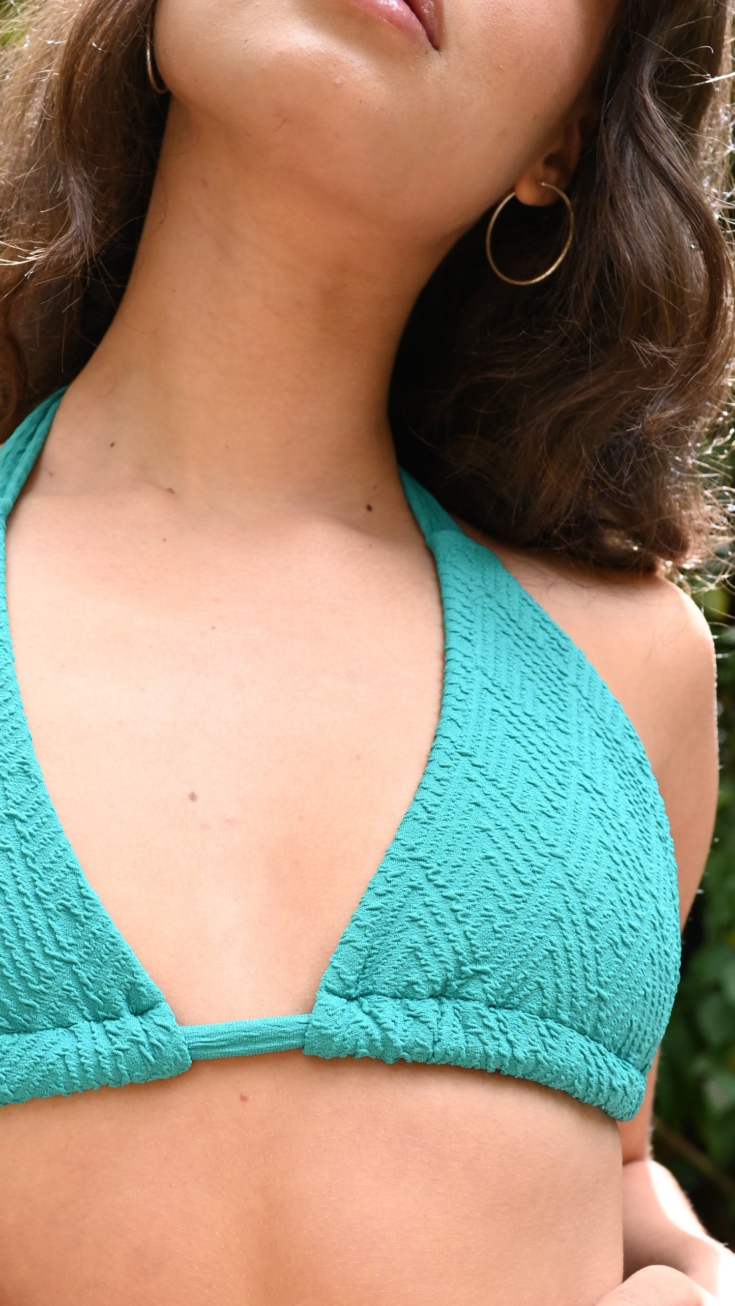 Bikini  texturizado alga marina